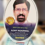 Shri Ajay Agarwal, Director (Finance) And CFO, SPMCIL Has Been Awarded Best CFO Of A PSU, Gold Award Under 6th Edition Of…