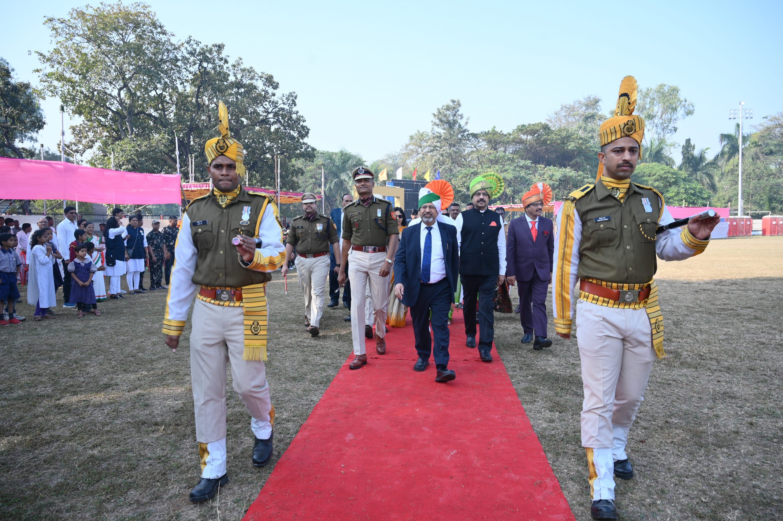 India security Press, Nashik has celebrated 76th republic day on 26 january 2025